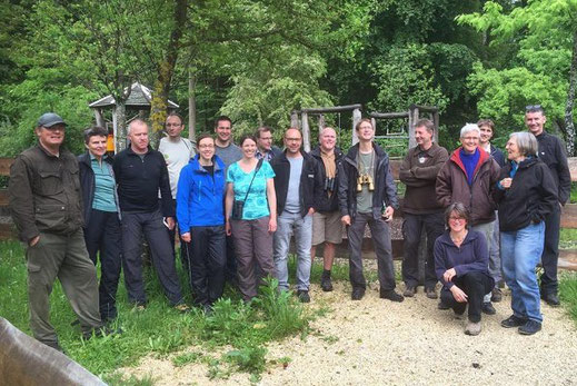 Teilnehmer/innen des Bird Race 2016 (Foto: Walter Lerch)