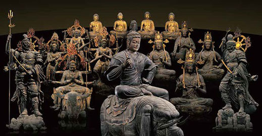 東寺立体曼荼羅の仏像