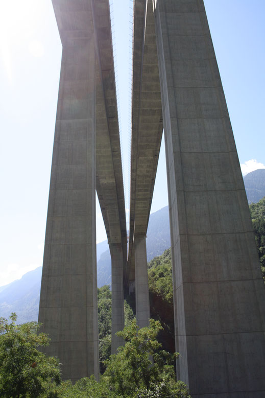 A2 autobaan, Tessin, Schweiz