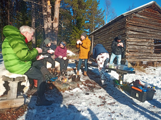 Ammarnäs Vindelälvens naturreservat Västerbotten Norrbotten Sverige