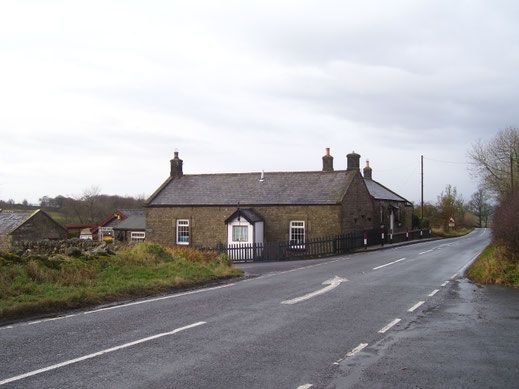 We gaan verder op weg langs Hadrians Wall. Jammer genoeg hebben we geen tijd om werkelijke restanten van de oude verdedigings muur te bezoeken.