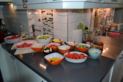 Er gaat vanavond niemand met honger naar bed. Dat was wel zeker