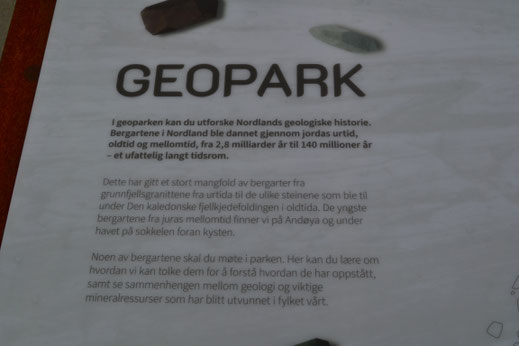 Het Geopark hoort bij het museum