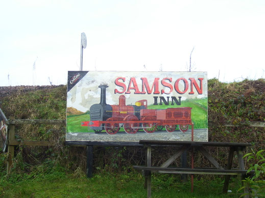 Samson Inn langs onze route