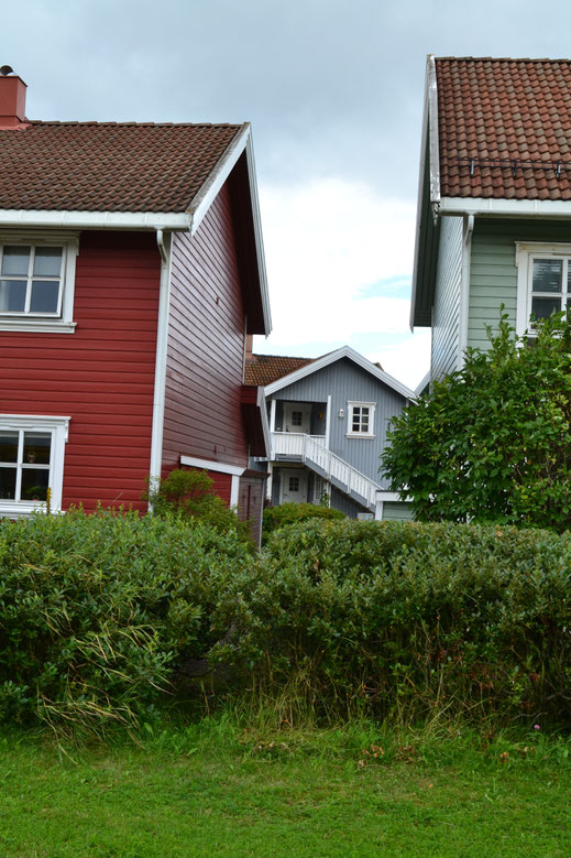 Nieuwbouw wijk, in de oude stijl. Geheel passend met de nabijgelegen oude huizen aan de haven. 