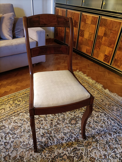 Chaise d'époque Louis Philippe restaurée