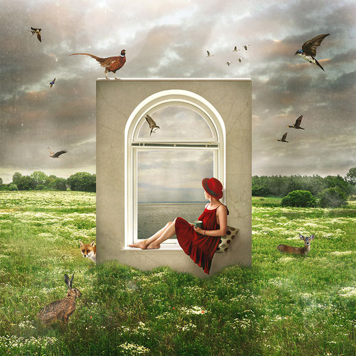 Summer Day Dream, 2021, Fotografie, digitale Bearbeitung, 30x30cm, 50x50cm, 90x90cm