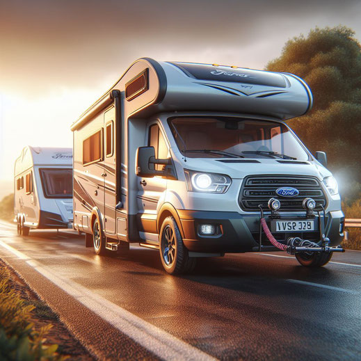 Die ideale Anhängerkupplung für Ihren Ford Transit Wohnmobil: Maximale Flexibilität und Sicherheit für unvergessliche Reisen.