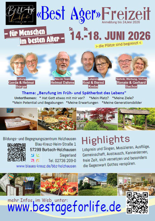 2026 Bestageforlife Freizeit