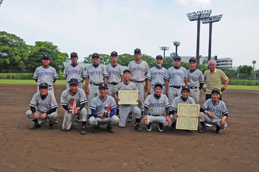 準優勝：品川トータス野球クラブ（東京）