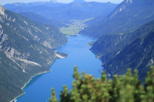 Blick vom Bärenkopf auf den Achensee