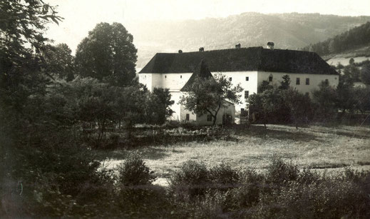 Ansichtskarte Schloss Bergau ca. um 1940, Zur Verfügung gestellt von: Topothek Rohrbach an der Gölsen