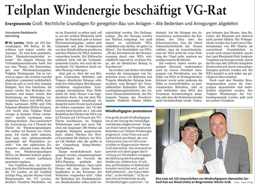 Rhein-Lahn-Zeitung v. 27.11.2014