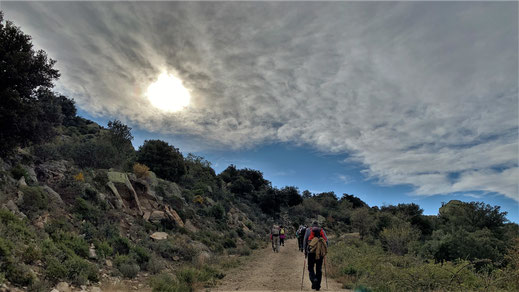 Randos Canétoises : Niveau 3 au départ d'Eus vers la chapelle Sainte Eulalie puis Arbousols - 5 avril 2019