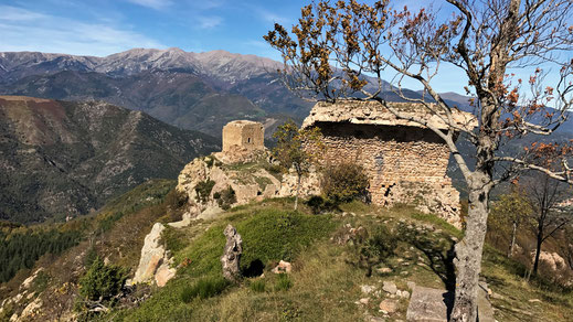Rando découverte au départ de Lamanere vers les tours de Cabrens  - 24 octobre 2017