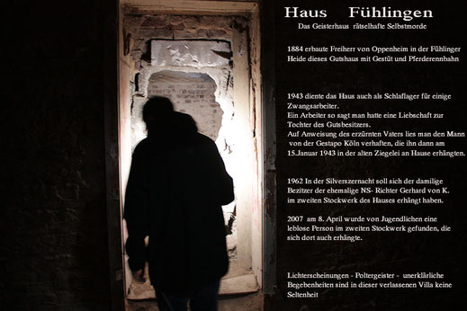 Das Geisterhaus in Fühlingen bei Köln