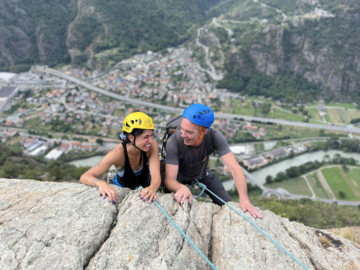 Arrampicata in Valle d'Aosta