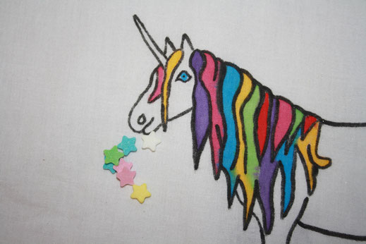Einhornkuchen backen, Einhorn zum Ausmalen, Vorlage Einhorn, Regenbogenkuchen backen, Regenbogenkuchen, Caballo Couture, Rezept Einhornkuchen, anea-moni