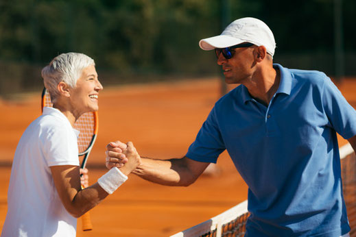 Erlebe freudbetontes Tennis im Gruppen- und Einzel- Training bei der Tennisschule Wick