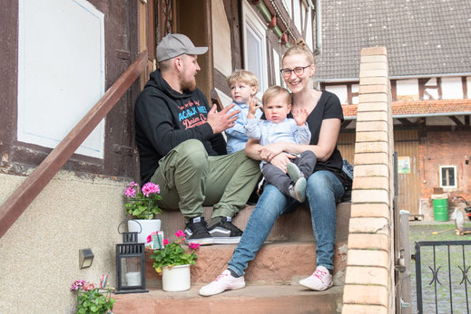 Familien-Shooting in der Corona-Zeit