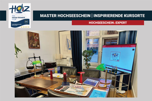 HOZ Master Hochseeschein Kurse – inspirierende Kursorte mit stilvoller Atmosphäre für optimales nautisches Lernen.