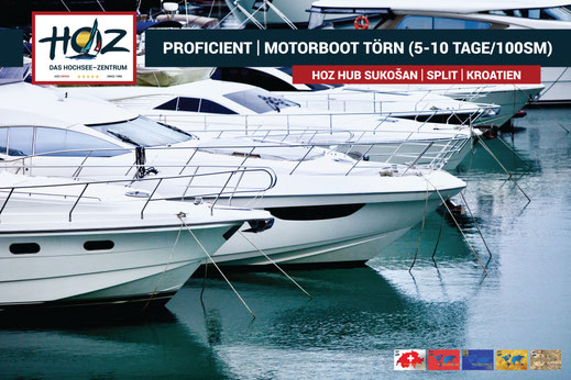 HOZ HOCHSEEZENTRUM INTERNATIONAL | Motorboot Meilen sammeln | Motorboot Meilentoerns | www.hoz.swiss