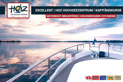 HOZ Hochseezentrum International | Hochseeschein Online-Kurse | Segelschein | Motorbootschein | www.hoz.swiss