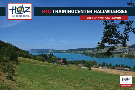 HTC Trainingcenter Hallwilersee – HOZ Hochseeschein-Ausbildung in idyllischer Landschaft nahe dem Hallwilersee im Aargau.