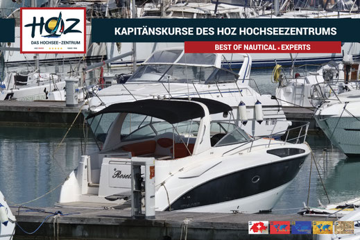 HOZ Hochseezentrum International | Kapitaenskurse auf der Motor-Jacht | Hochseeschein | Segelschein | Motorbootschein | www.hoz.swiss