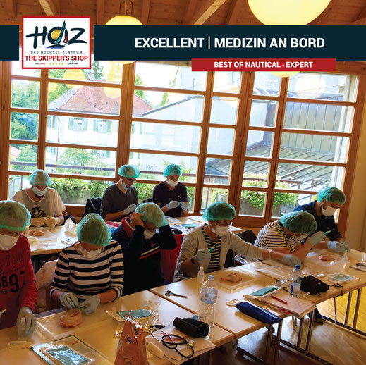 HOZ Hochseezentrum International | Medizin an Bord Kurs mit den SeaDocs | Segelschein | Motorbootschein | www.hoz.swiss