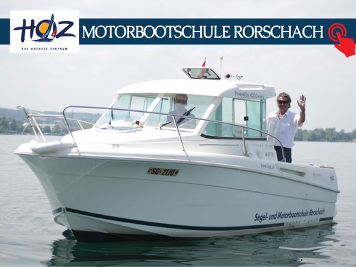 Motorbootschule Bodensee | Bootsfahrschule | www.hoz.swiss