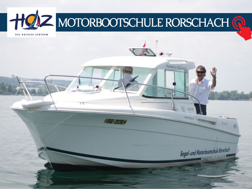 HOZ HOCHSEEZENTRUM | Motorbootschule Rorschach | Bootsfahrschule am Bodensee | www.hoz.swiss