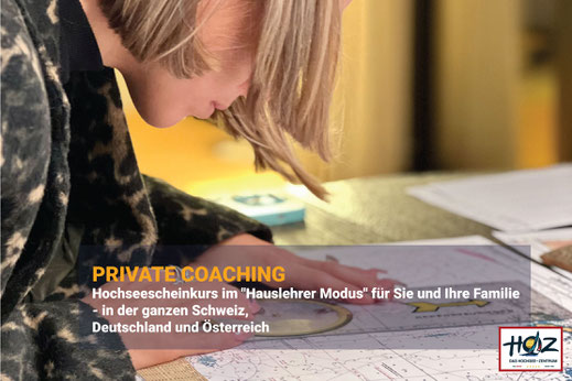 Individuelles HOZ Hochseeschein Private Coaching in persönlicher Lernumgebung – massgeschneidert in der Schweiz, Deutschland und Österreich.