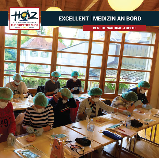 HOZ Hochseezentrum International | Medizin an Bord Kurs mit den SeaDocs | nautische Spezialkurse | www.hoz.swiss
