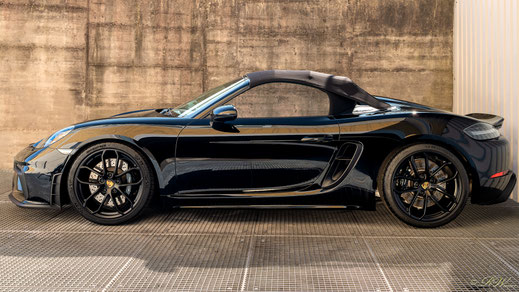Porsche Spyder nachher
