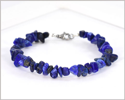 Lapislazuli 4 - 7 mm Edelstein Armband  Länge wählbar  19,90 €