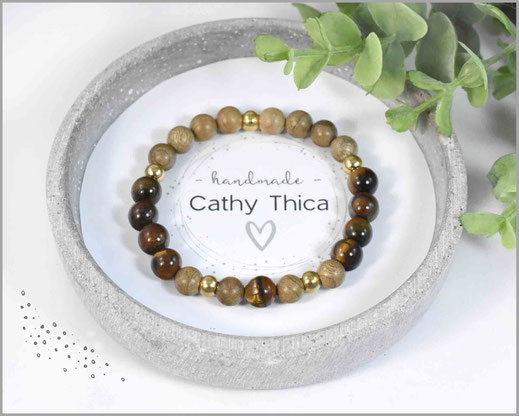 Tigerauge Armband von Cathy Thica