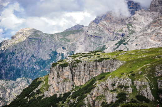Wandern mit Hund in den Dolomiten, Monte Piana