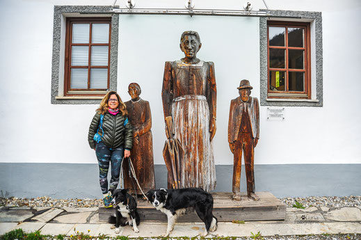  Wandern mit Hund in Südtirol, Wanderung zur Burkhardklamm bei Sterzing