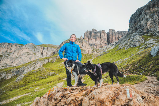 Wandern mit Hund in Südtirol, Piz Boé - Dolomiten