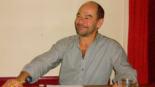 Thomas Kornmann als Theodor Fontane (Probenfoto)