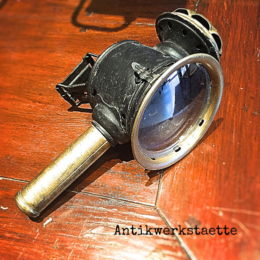 antique bicycle light