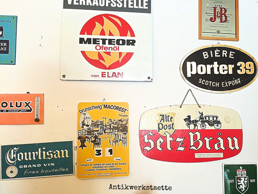 signboard Setz Braeu