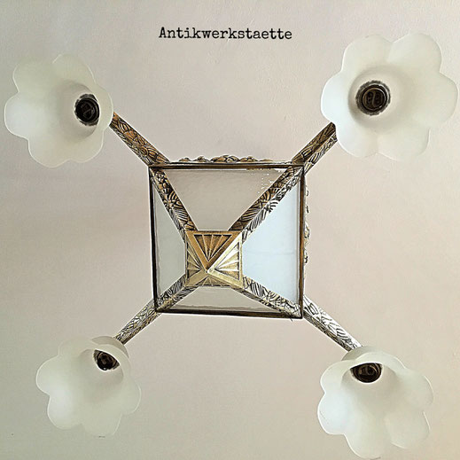 Art Nouveau pendant light