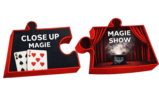 Buchen Sie diese magische Kombination. Close up Magie & Magie Show mit Jeff de Fire