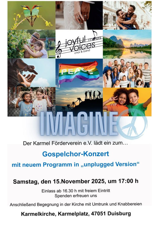 Plakat Joyful Voices