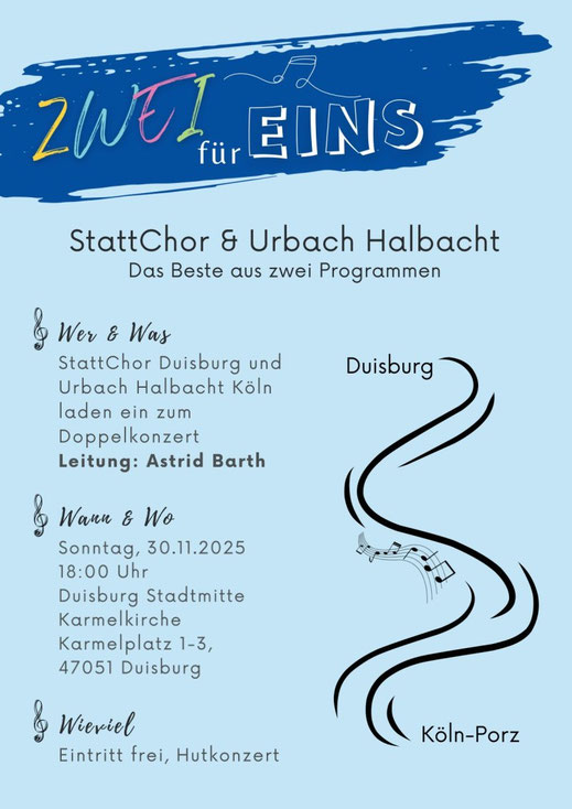 Plakat Zwei für Eins
