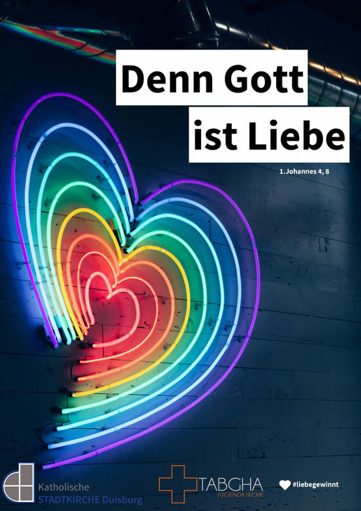 Plakat Segensfeier für Liebende