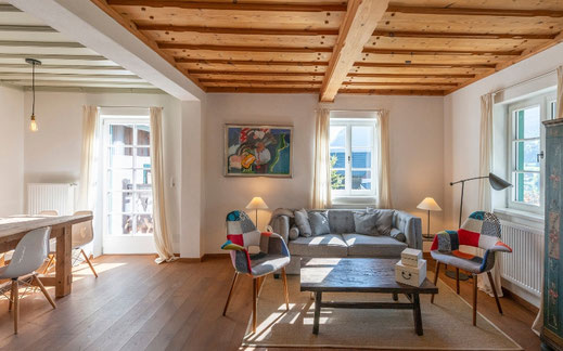 Drei Apartments am Grundlsee mit Balkon und Garten