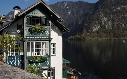 Ferienhaus in Hallstatt direkt am See mit Terrasse